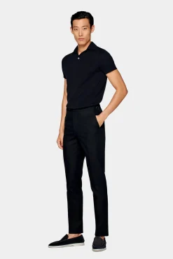 SUITSUPPLY Poloshirt Navy-Männlich Poloshirts