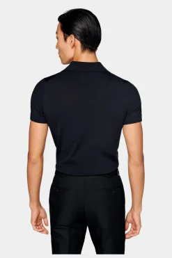 SUITSUPPLY Poloshirt Navy-Männlich Poloshirts