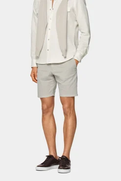 SUITSUPPLY Porto Shorts Hellbraun-Männlich Shorts