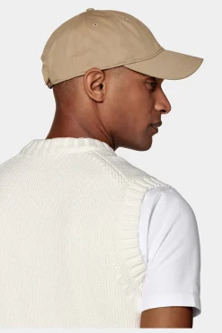 SUITSUPPLY Pullunder Off-White-Männlich V-Ausschnitt