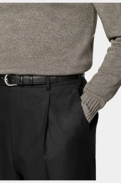 SUITSUPPLY Rollkragen Taupe-Männlich Rollkragen