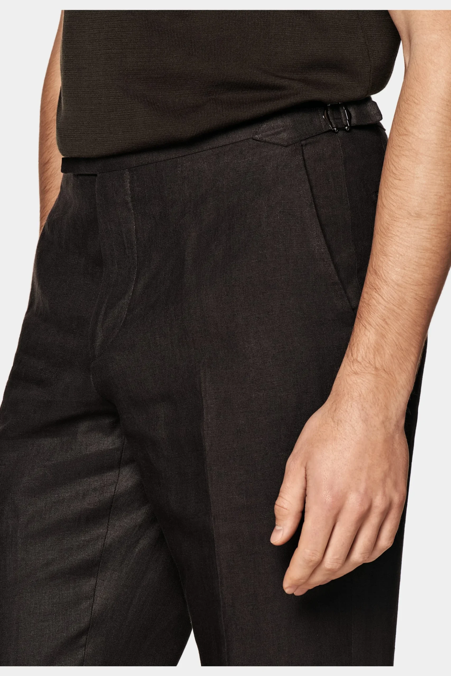 SUITSUPPLY Roma Anzug Dunkelbraun-Männlich Casual Anzüge