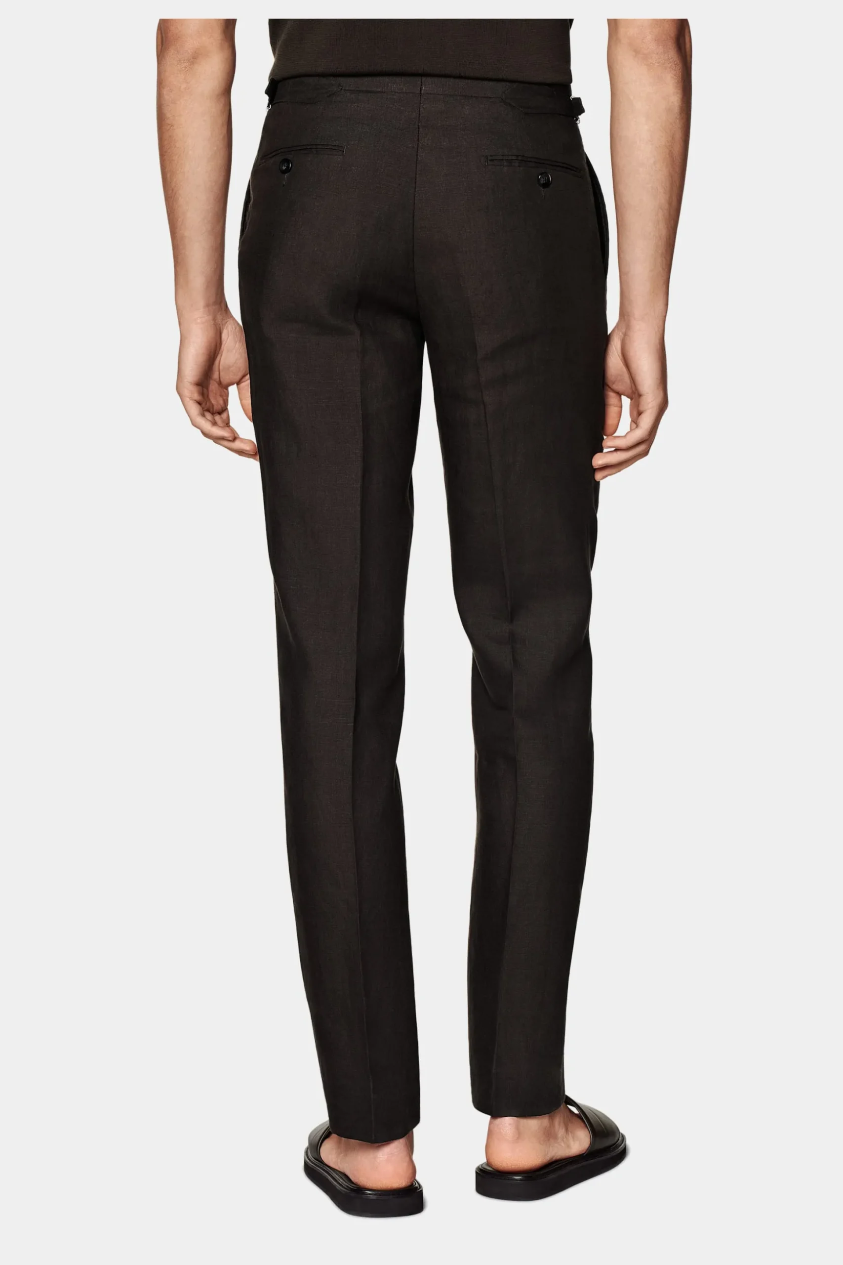 SUITSUPPLY Roma Anzug Dunkelbraun-Männlich Casual Anzüge
