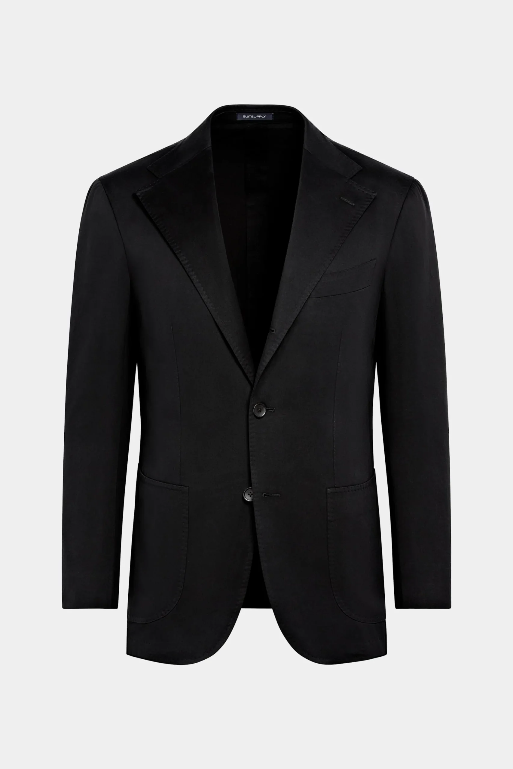 SUITSUPPLY Roma Anzug Schwarz-Männlich Casual Anzüge