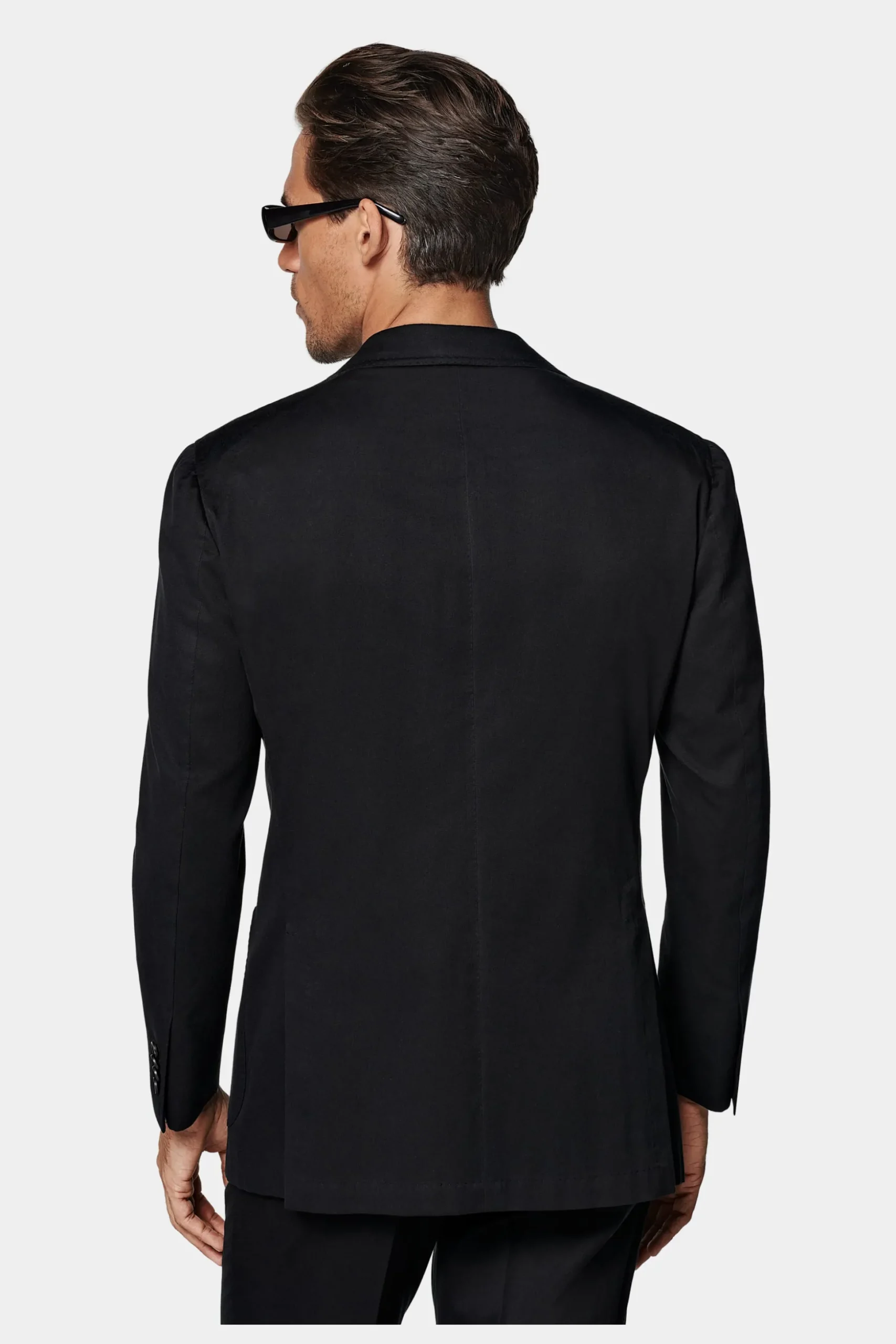SUITSUPPLY Roma Anzug Schwarz-Männlich Casual Anzüge