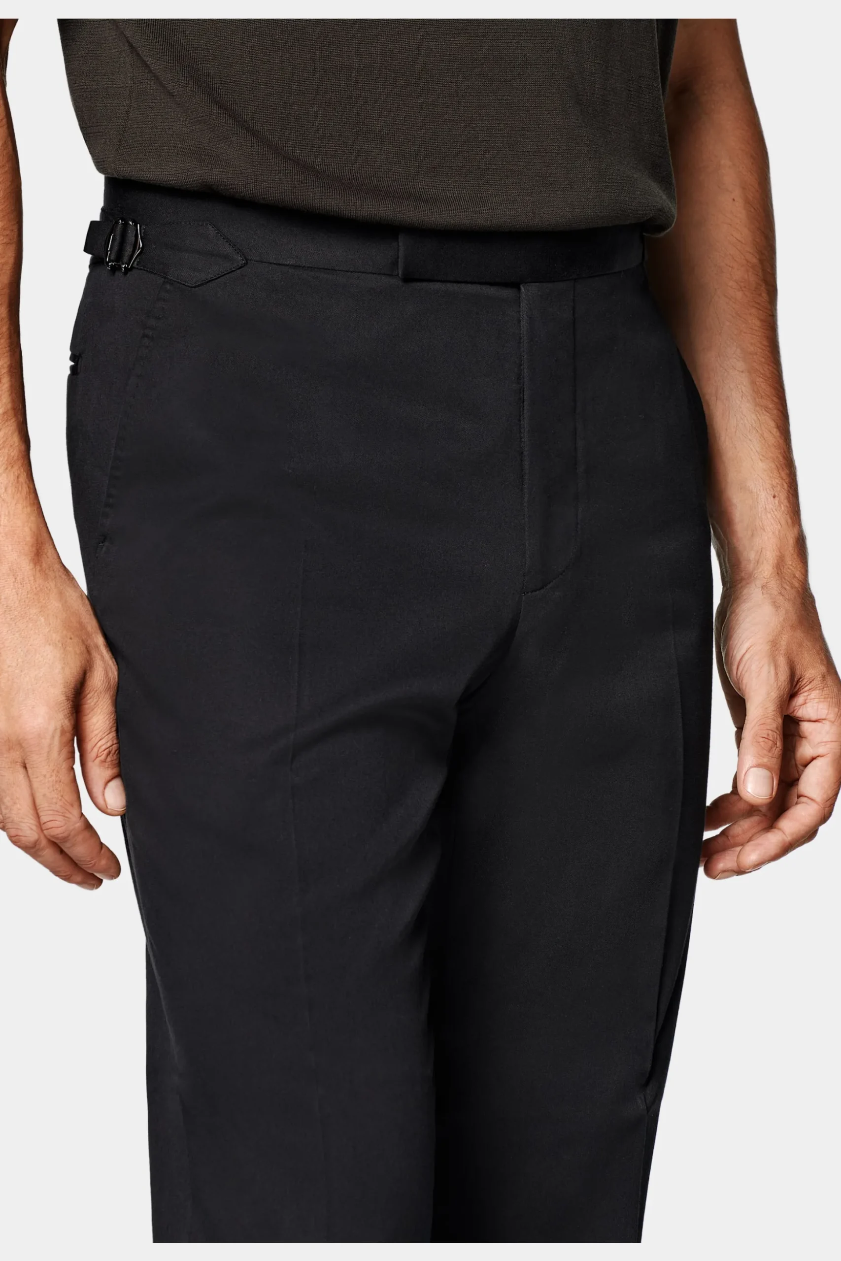 SUITSUPPLY Roma Anzug Schwarz-Männlich Casual Anzüge