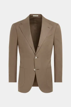 SUITSUPPLY Roma Anzug Taupe-Männlich Casual Anzüge