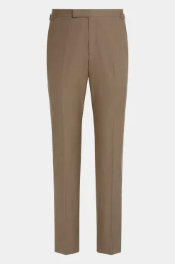 SUITSUPPLY Roma Anzug Taupe-Männlich Casual Anzüge