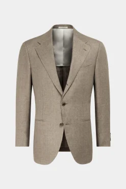 SUITSUPPLY Roma Sakko Hellbraun-Männlich Klassische Sakkos