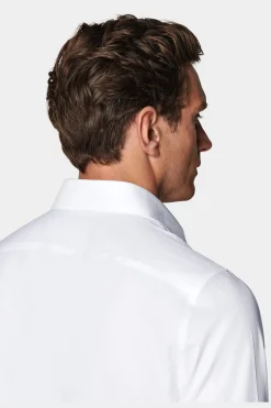 SUITSUPPLY Royal Oxford Hemd Weiß In Slim Fit-Männlich Der Finder Für Das Perfekte Weiße Hemd