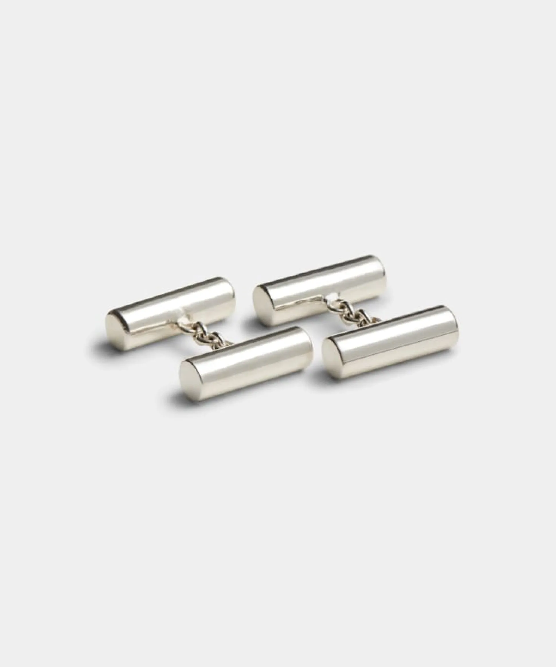 SUITSUPPLY Runde Manschettenknöpfe Silber-Männlich Smoking Accessoires