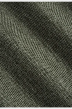 SUITSUPPLY Rundhals Dunkelgrün-Männlich Rundhals