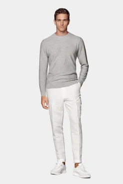 SUITSUPPLY Rundhals Grau-Männlich Rundhals
