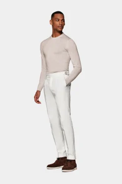 SUITSUPPLY Rundhals Hellbraun-Männlich Rundhals