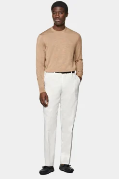 SUITSUPPLY Rundhals Hellbraun-Männlich Rundhals