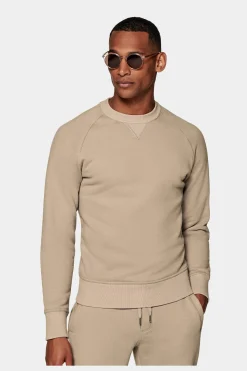 SUITSUPPLY Rundhals Hellbraun-Männlich Rundhals