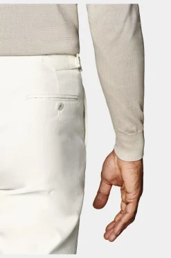 SUITSUPPLY Rundhals Sand-Männlich Rundhals