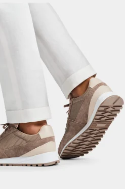 SUITSUPPLY Runner Sneaker Braun-Männlich Sneakers