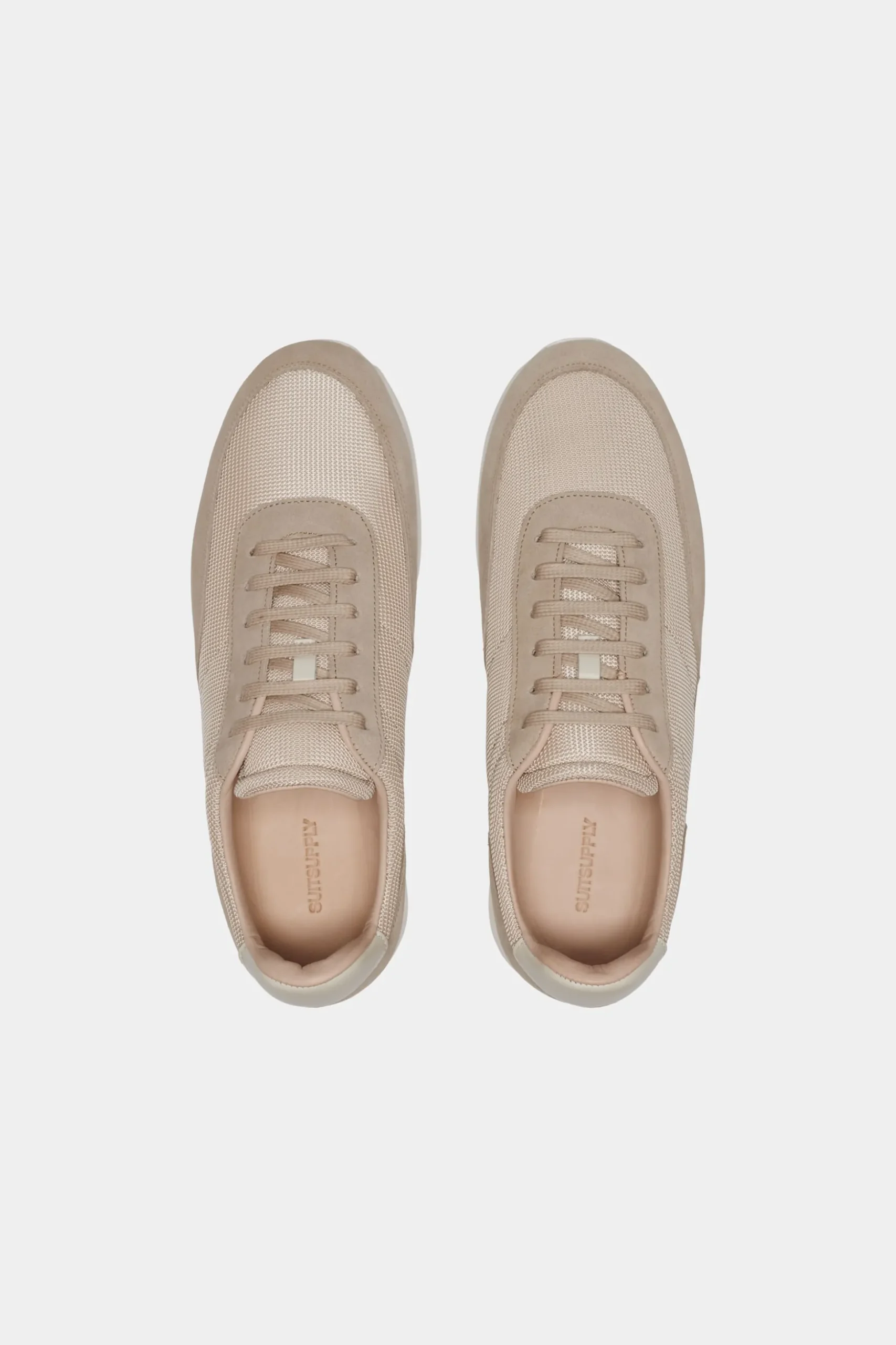 SUITSUPPLY Runner Sneaker Hellbraun-Männlich Sneakers