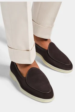 SUITSUPPLY Slipper Dunkelbraun-Männlich Loafers & Slipper