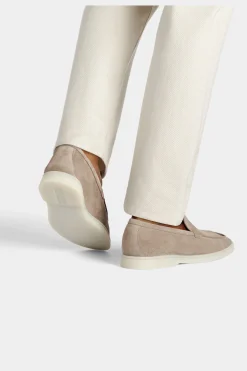 SUITSUPPLY Slipper Hellbraun-Männlich Loafers & Slipper