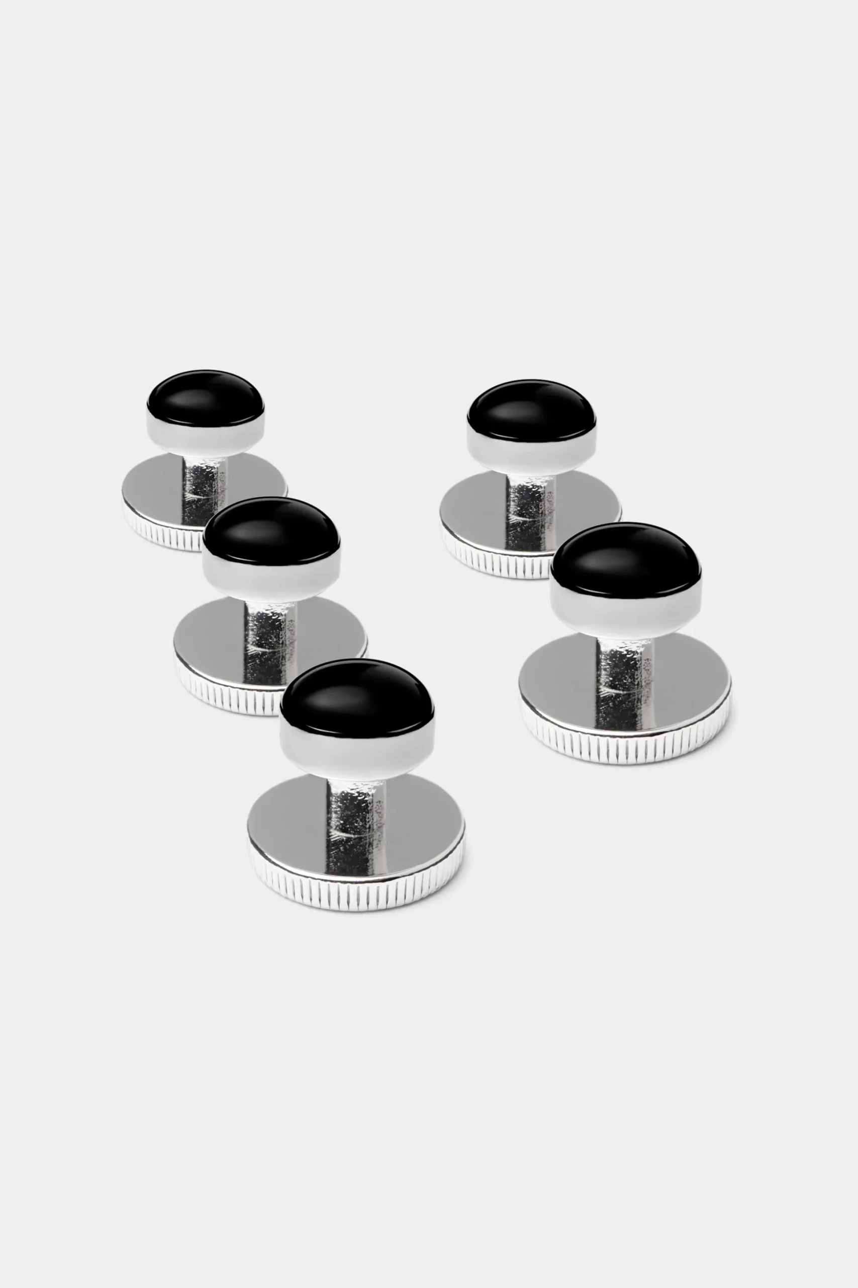 SUITSUPPLY Smokinghemdknöpfe Schwarz-Männlich Smoking Accessoires