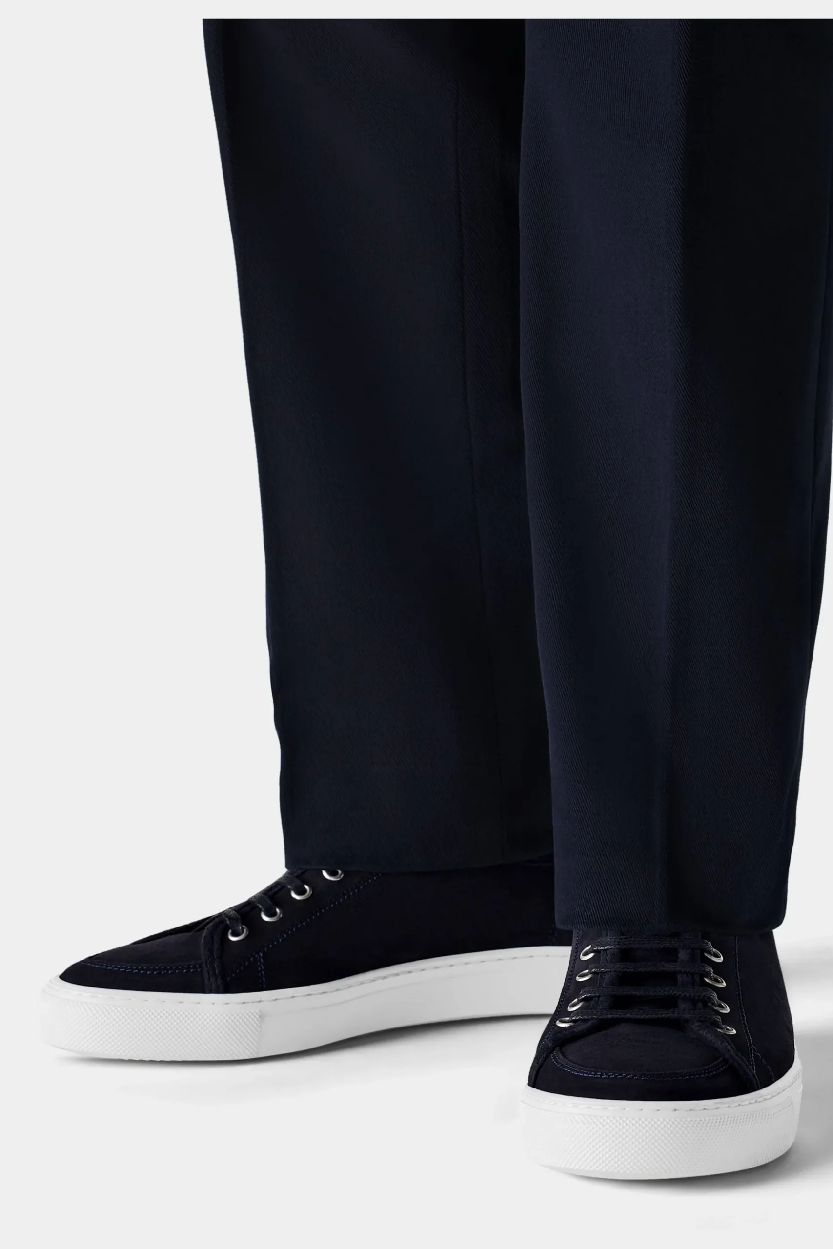 SUITSUPPLY Sneaker Navy Ungefüttert-Männlich Sneakers