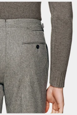 SUITSUPPLY Soho Hose Hellbraun-Männlich Elegante Hosen