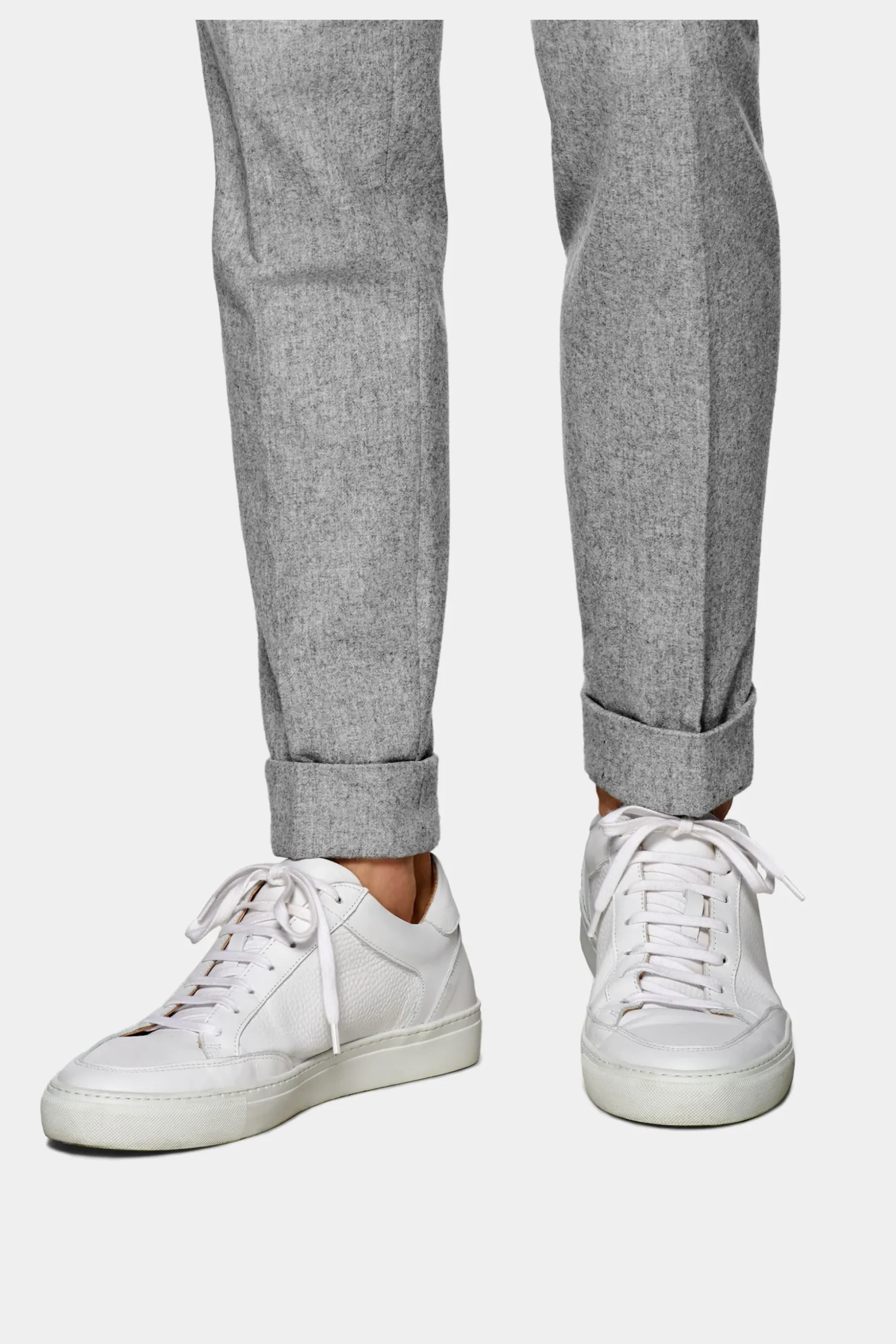 SUITSUPPLY Soho Hose Hellgrau-Männlich Elegante Hosen