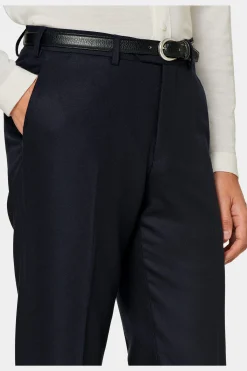 SUITSUPPLY Soho Hose Navy-Männlich Elegante Hosen