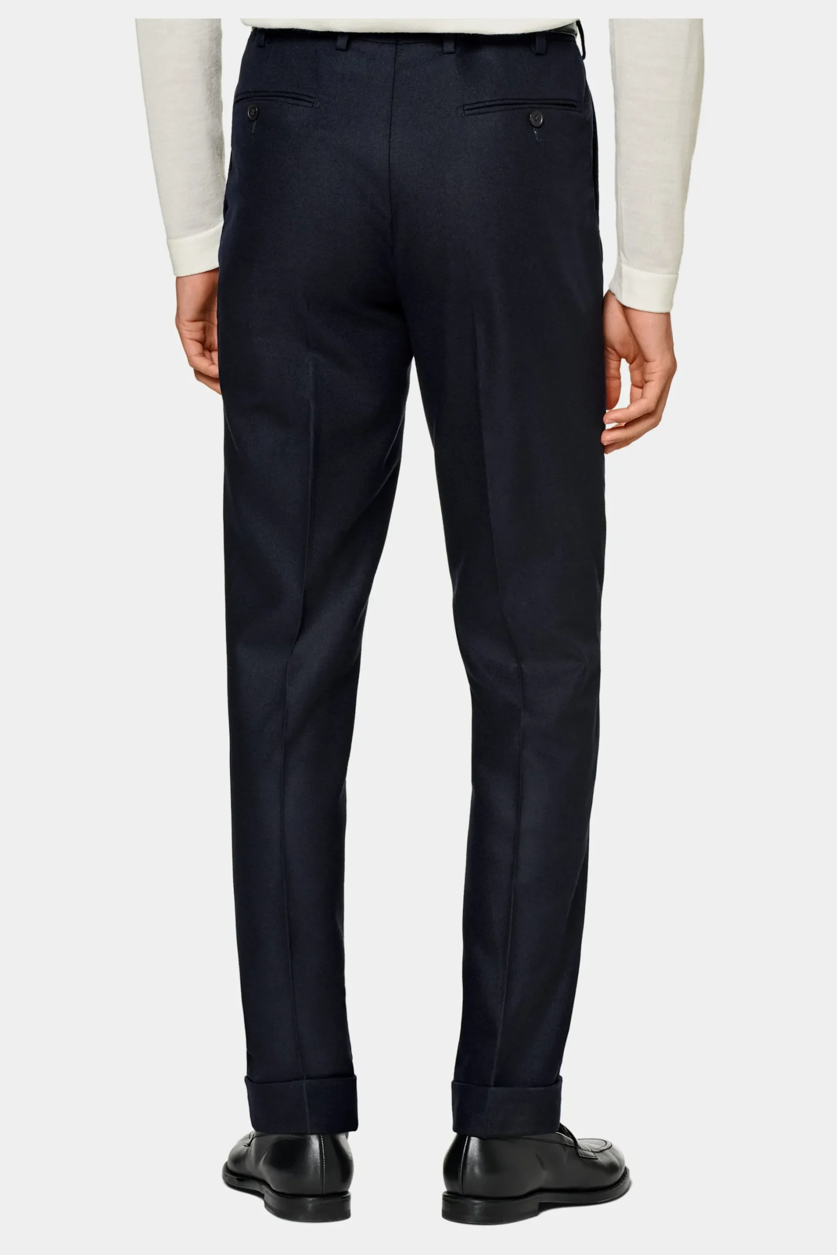 SUITSUPPLY Soho Hose Navy-Männlich Elegante Hosen