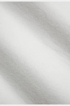 SUITSUPPLY Twill Hemd Off-White Slim Fit-Männlich Casual Hemden