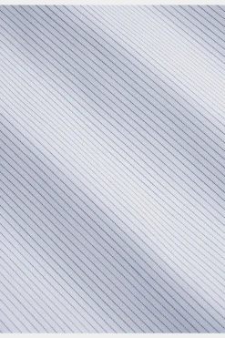 SUITSUPPLY Twill Hemd Weiß Gestreift Slim Fit-Männlich Klassische Hemden