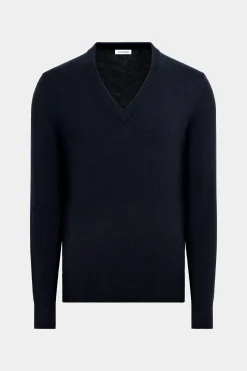 SUITSUPPLY V-Ausschnitt Navy-Männlich V-Ausschnitt