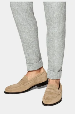 SUITSUPPLY Vigo Hose Mit Bügelfalte In Hellgrau-Männlich Elegante Hosen