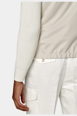 SUITSUPPLY Wendeweste Off-White & Sand-Männlich Westen
