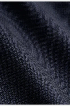 SUITSUPPLY Weste Navy Birdseye-Muster-Männlich Anzugwesten