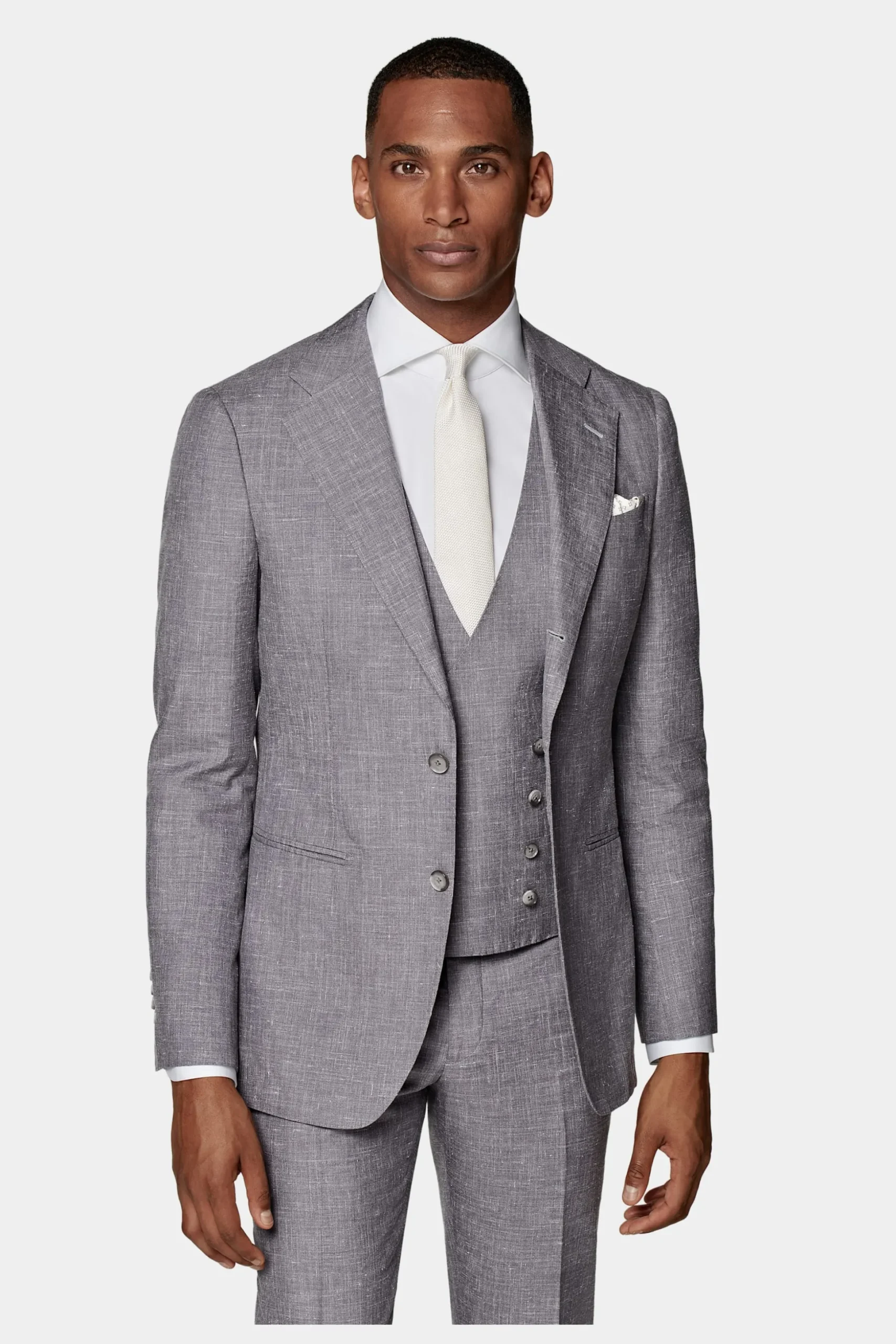 SUITSUPPLY Weste Purpur-Männlich Anzugwesten