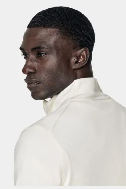 SUITSUPPLY Zip-Cardigan Off-White-Männlich Cardigans & Troyer